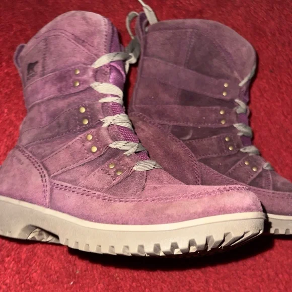 Sorel Women's Purple Winter Boots - Picture 1 of 4